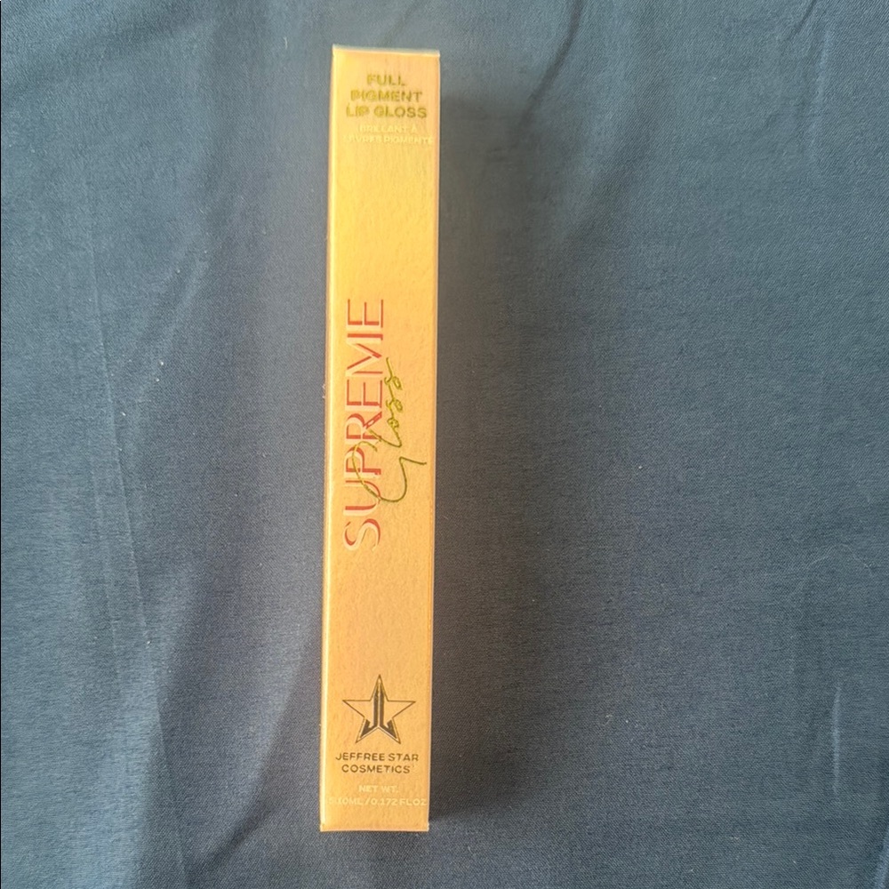 Jeffree Star Supreme Gloss - Gold Packaging